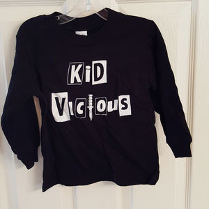 Kids TEE SHIRT KID VICIOUS NWT 4T Sourpuss